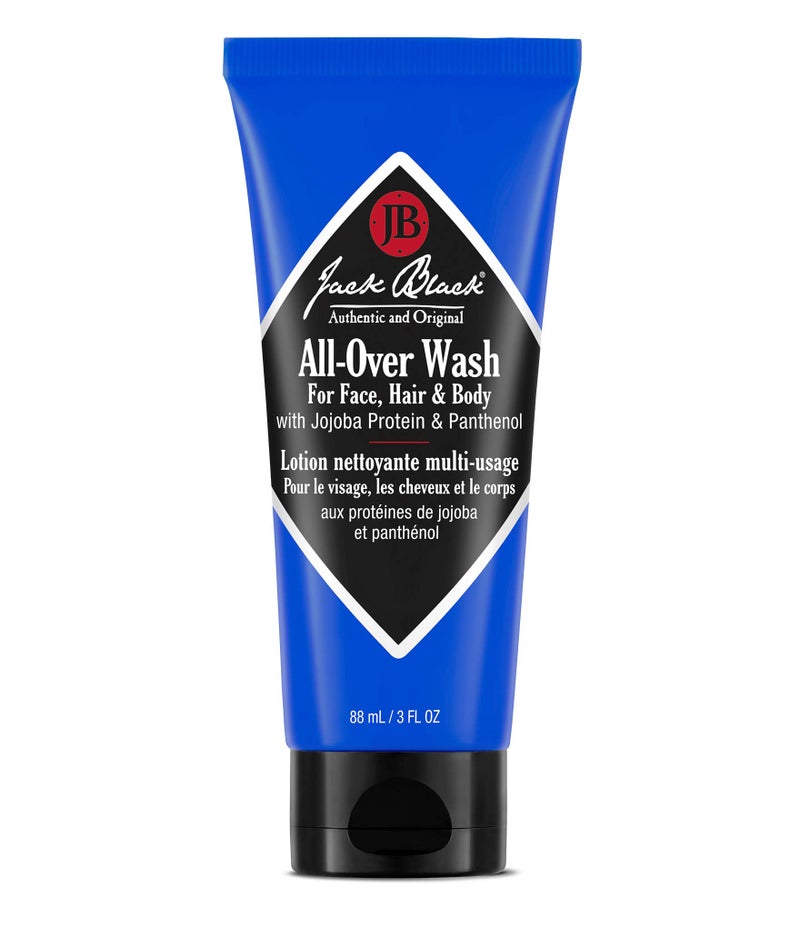 Jack Black Jack Black All Over Wash for Face, Hair & Body - Mens Body Wash 3 in 1, Mens 3 in 1 Body Wash and Shampoo, Mens Face Wash, Mens Shampoo, Jack Black Body Wash and Face Cleanser for Men, Gifts for Men - Image 1