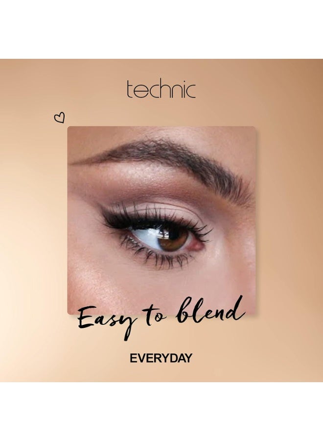 Technic Mega Mattes Eyeshadow Palette - 12 color - Image 5