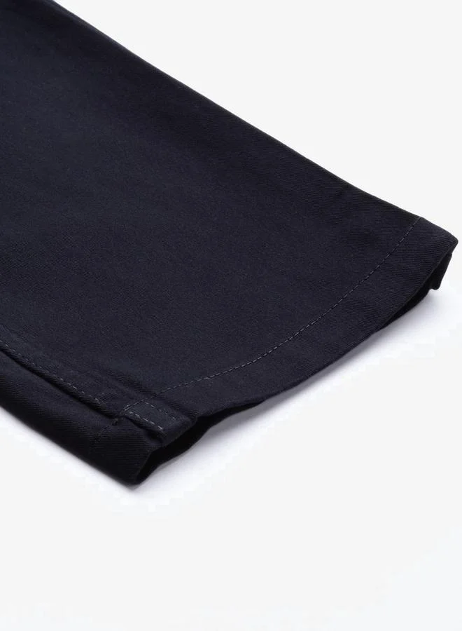 The Indian Garage Co  Men Slim Fit Solid Chinos for Men | Best Price UAE