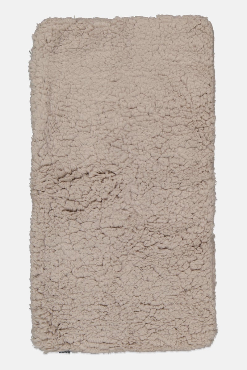 Muy Mucho Faux Fur Cushion Cover, Taupe - Image 1