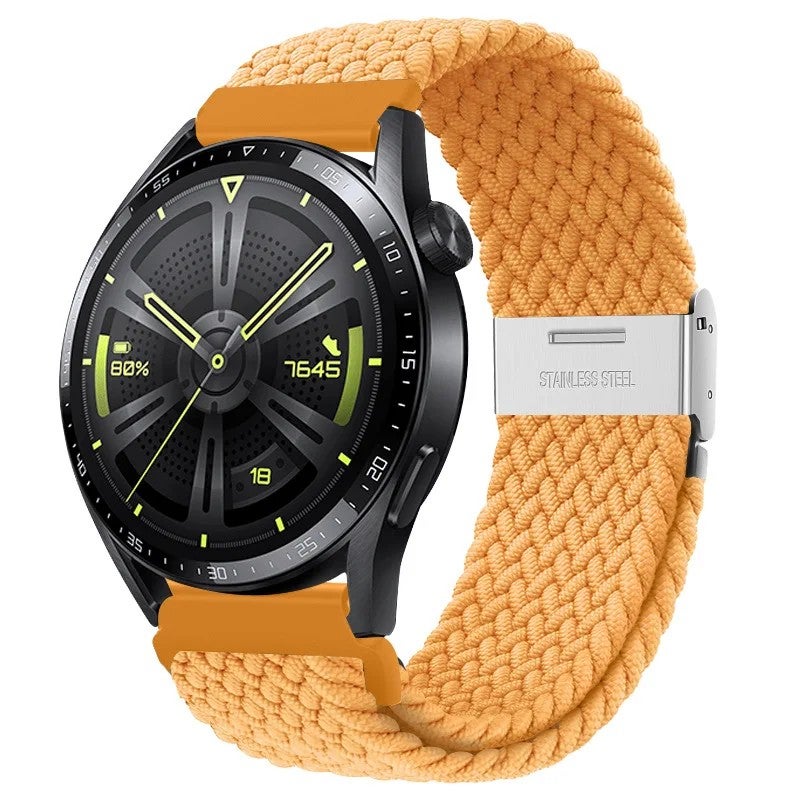 Y&D Nylon Woven 20mm 22mm Smartwatch Wrist Strap Band Replacement Watch Bracelet for Samsung Galaxy Watch 7 GT3  for Huawei GT4 - Image 1