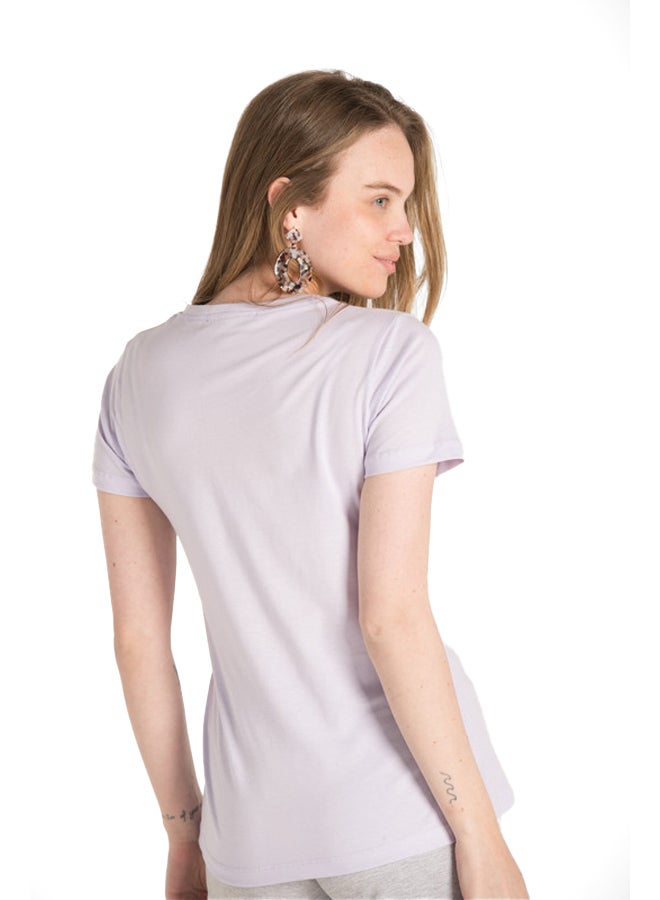 Marco Bergamo Crew Neck Short Sleeve Top - Image 4