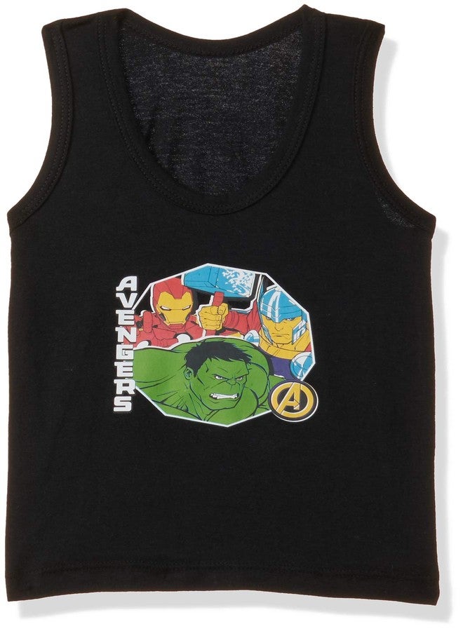 Bodycare Baby Boy's Regular fit Plain Undershirt (Pack of 3) (KIA9302-PK_Multicolor_18M-24M) Multicolour (Color & Print May Vary) - Image 2