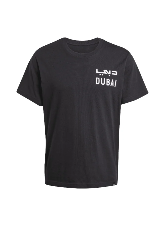 اديداس adidas dxb plate unisex graphic t-shirt