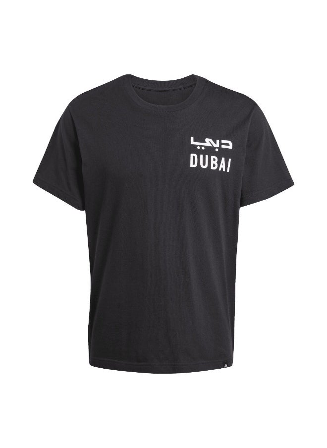 Adidas - adidas dxb plate unisex graphic t-shirt - Image 1