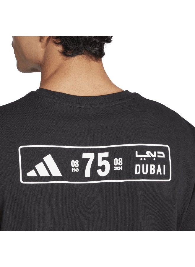 Adidas - adidas dxb plate unisex graphic t-shirt - Image 1