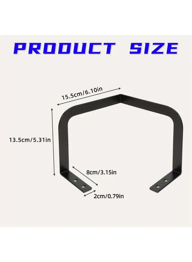 Heavy Duty Metal Mattress Support Brackets Corner Type 2pcs Non Slip Bed Frame Attachment - Image 4