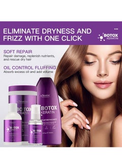 Kormesic Keratin Hair Mask 1000ml - Strengthening & Smoothing  - Image 3