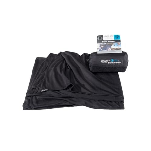 COCOON - Premium - Coolmax - Travel Blanket - Black - Image 1