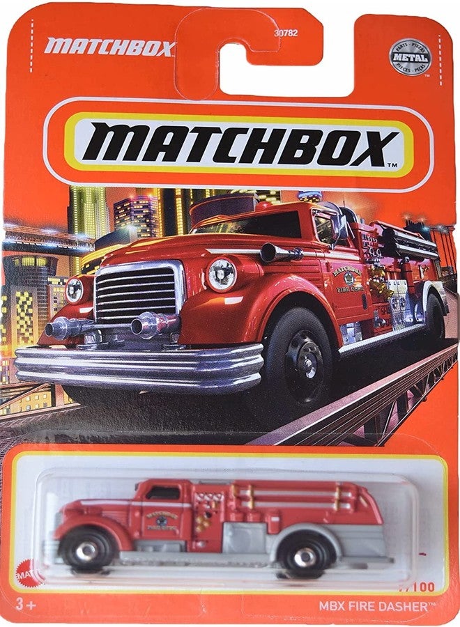 Matchbox Fire Dasher, [red] 7/100