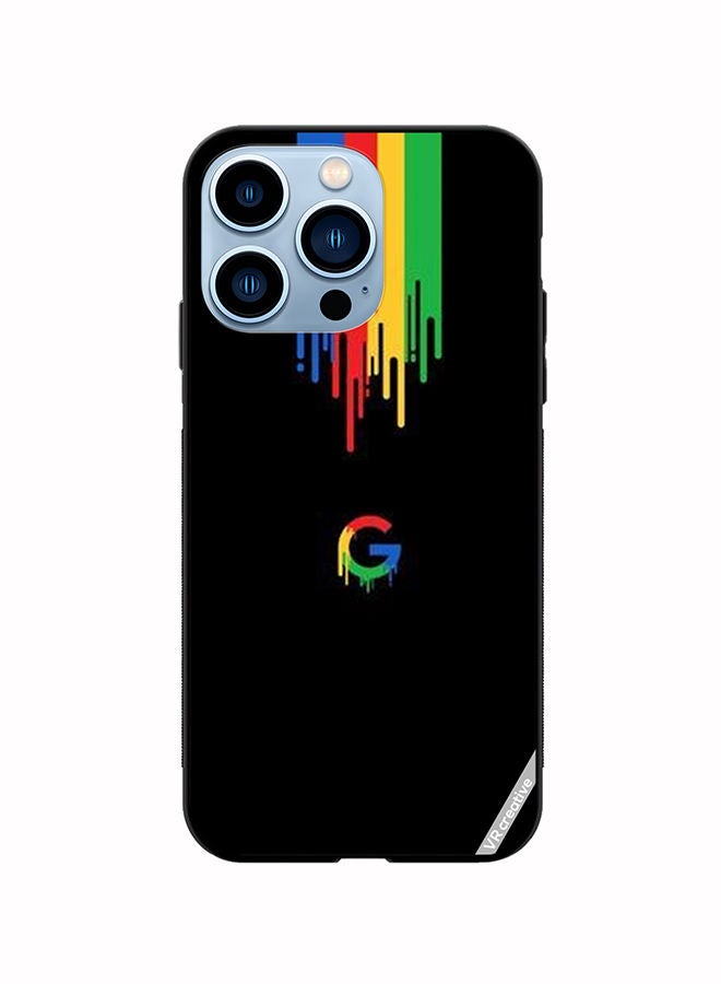 VR CREATIVE Protective Case Cover For Apple iPhone 14 Pro Max Google Design Multicolour - Image 1