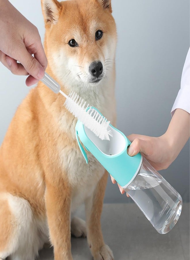 ERINGOGO 1Set Pet Feeder Water Fountain Cleaning Set Tools with Long Handle Brushes for Efficient Daily Care for Dog Cat Owners Gray - Image 2