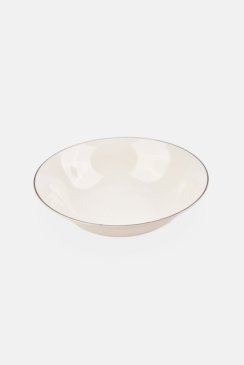 Fissman Salad Bowl, Off White - Image 1
