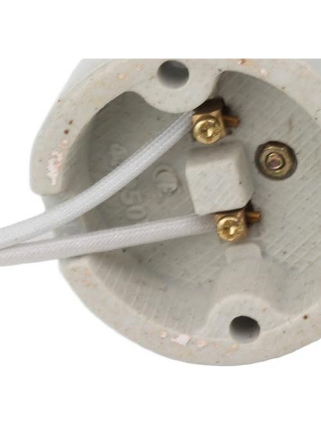 POCREATION Ceramic Reptile Heat Lamp Holder, Suitable for All Reptiles, Adjustable Light & Heat, Made of Premium Ceramic Material, Easy to Install, Long Service Life (US Plug 120V) - Image 5