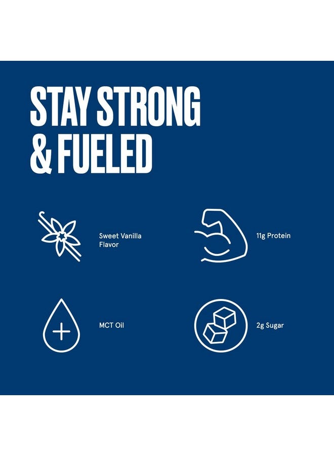 Bulletproof Collagen Protein Bars, Vanilla Shortbread, 11g Protein, 12 Pack, Bulletproof Grass Fed Healthy Snacks, Made with MCT Oil, 2g Sugar, No Added Sugar - Image 4