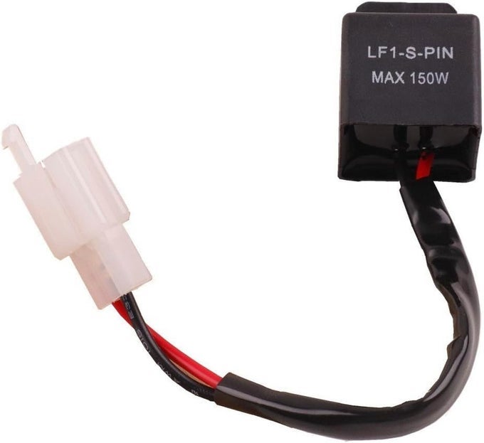 2-Pin Electronic Led Flasher Relay For Motorcycles