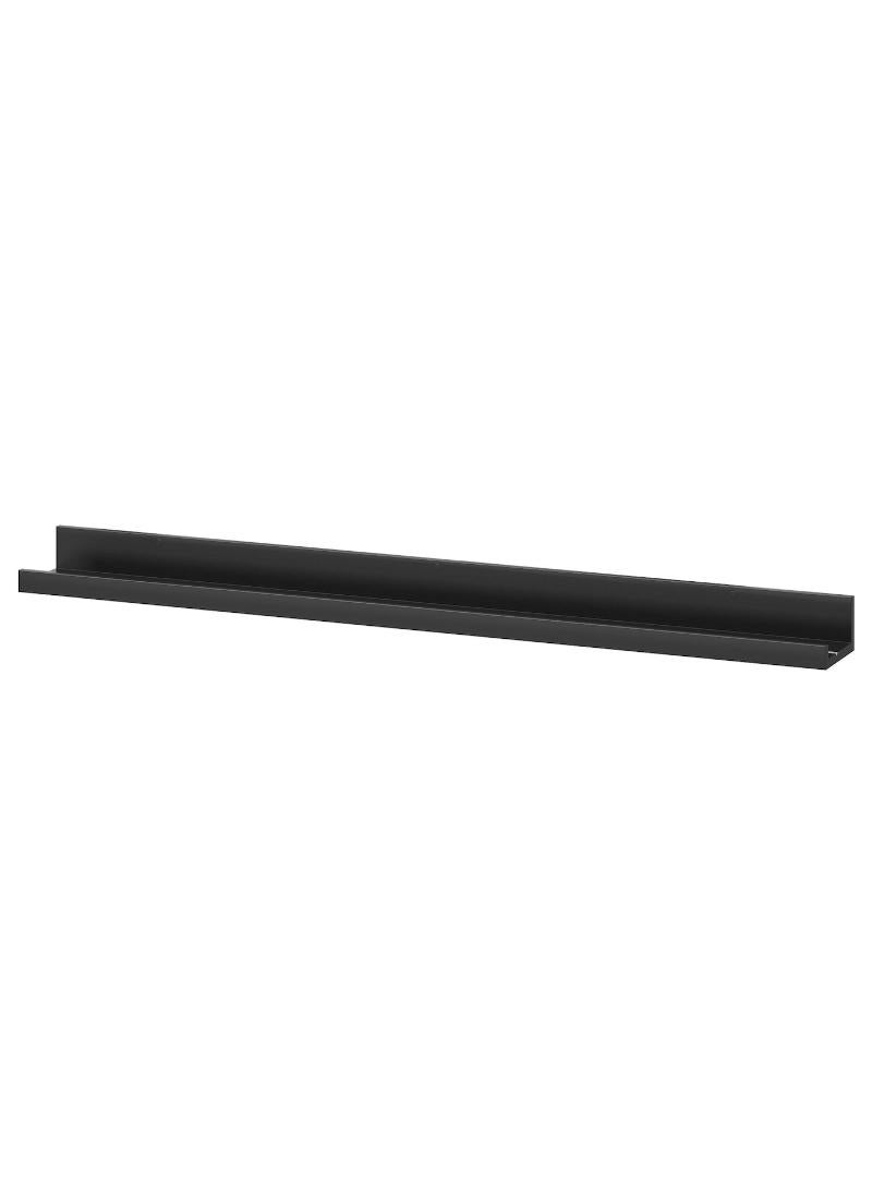 Modern Black Picture Ledge Sleek And Versatile Display Shelf 