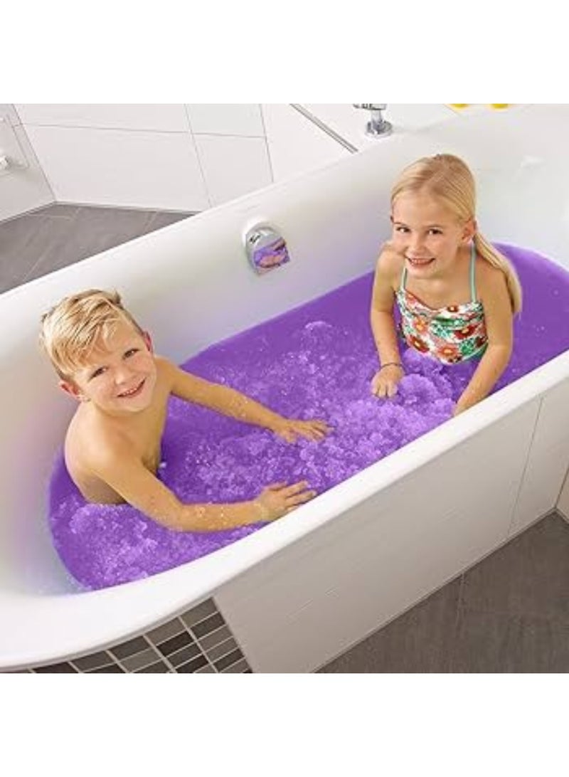 زيمبلي كيدز Smelli Gelli Baff Bubblegum Scented Bath Slime Powder, 300g Single Use Sensory Bath Fun for Kids - Image 3