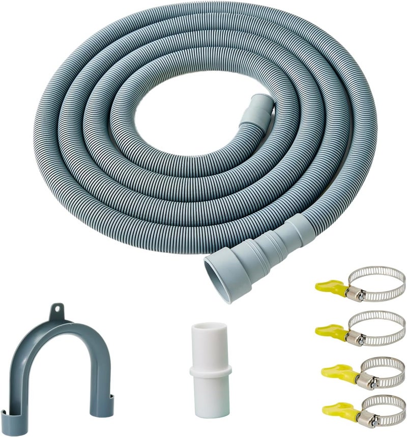 Washing Machine Hose - Universal Washing Machine Drain Hose Extension & Portable Washer Drain Hose (23FT)