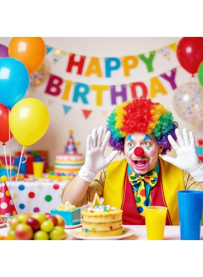 حزمة من 1 باروكة مهرج مجعد مضحك، رأس انفجار حفلة ديسكو مضحك أفرو مهرج تنكر شعر، إكسسوار لارتداء الحفلات، ألعاب تمثيل، مستلزمات الحفلات أزياء هالوين - Image 2