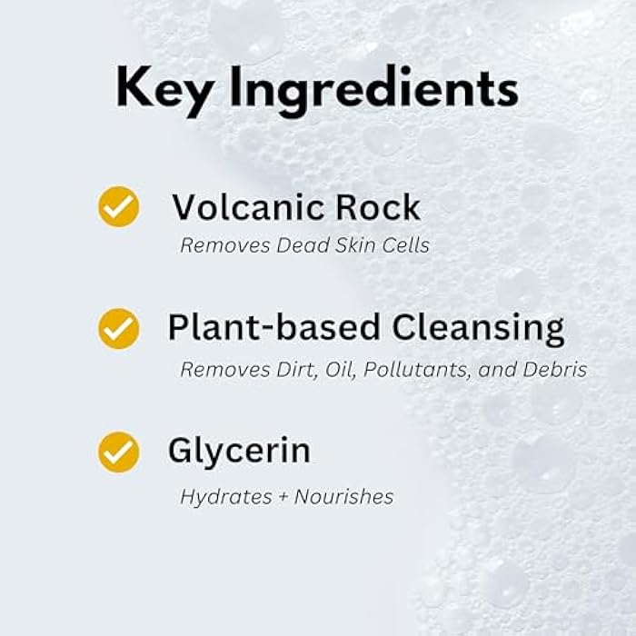 Talent Men's Cell Renewal Exfoliator – Korean Skincare, EWG Verified, Fragrance-Free Volcanic Rock Face Scrub, All Skin Types, 2 fl oz - Image 4