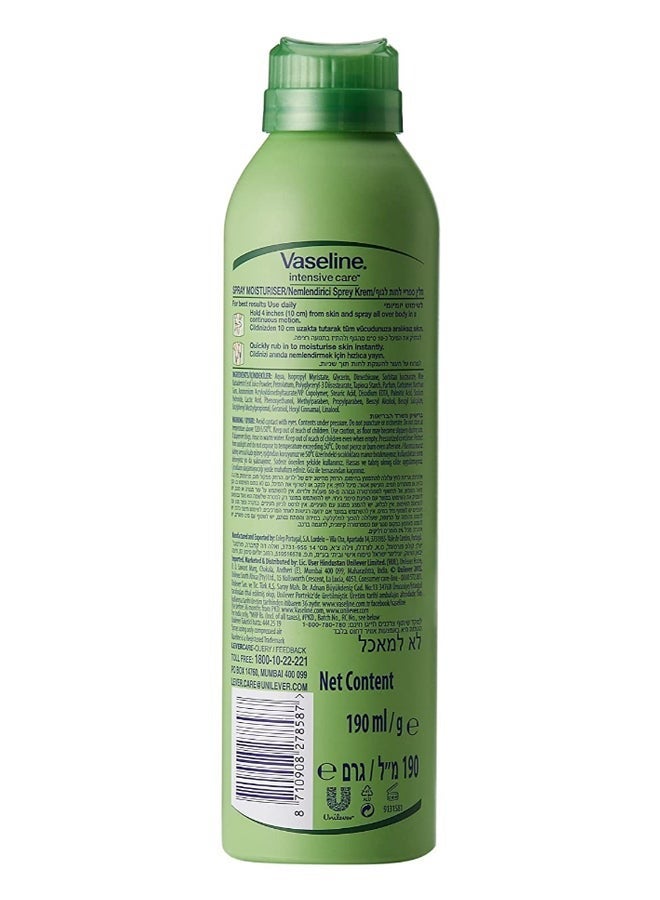 Vaseline Intensive Care Aloe Soothe Spray 190ml (Pack of 6)  - Image 3