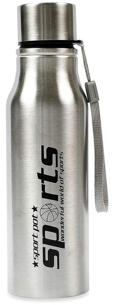 DAYLIGHT Stainless Steel Sports Pure Water Bottle for School Kids, Men and Women, 750ml (Red) - Image 1
