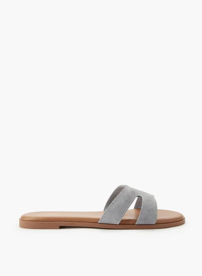 Celeste Women Leather Slip-On Sandals