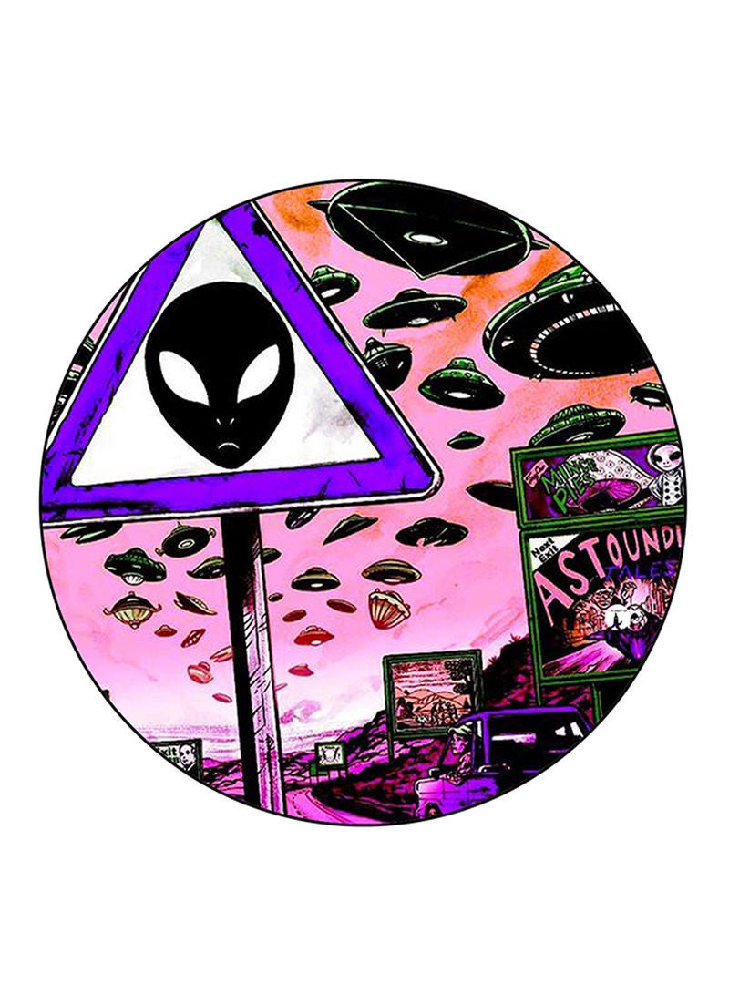 RKN Aliens Printed Mouse Pad Multicolour