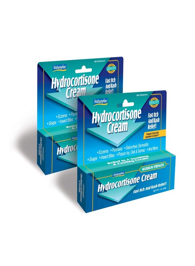 Natureplex Hydrocortisone 1% Cream 1.0 oz (Pack of 6) - Anti-Itch Maximum Strength, Relief for Hives, Rash, Mosquito/Bug Bites, Eczema, Psoriasis, and Poison Ivy - Topical Ointment - Made in USA - Image 4