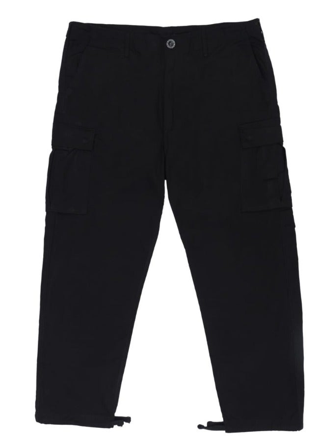 SPORTY APPAREL Men’s Stretchable Cargo Pants – 100% Cotton, 230 GSM – Durable, Comfortable & Flexible Utility Pants for Work or Casual Wear  - Image 3