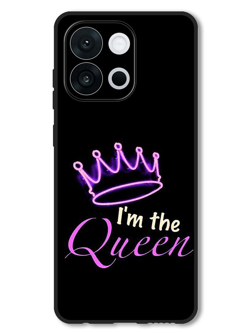 Theodor Case Compatible with OnePlus 13T 6.32 Inch Protection Shockproof Bumper Cover I Am The Queen - Image 1