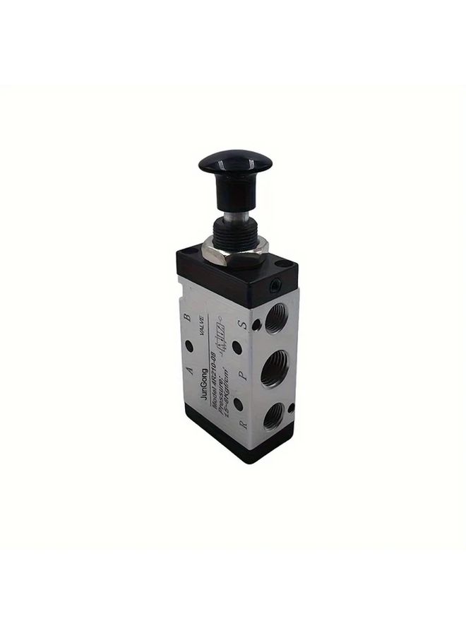 4R210 08 5 2 صمام تحكم هوائي ذو رافعة يدوية ثنائية الاتجاه لإسطوانات الهواء في الأتمتة - Image 1