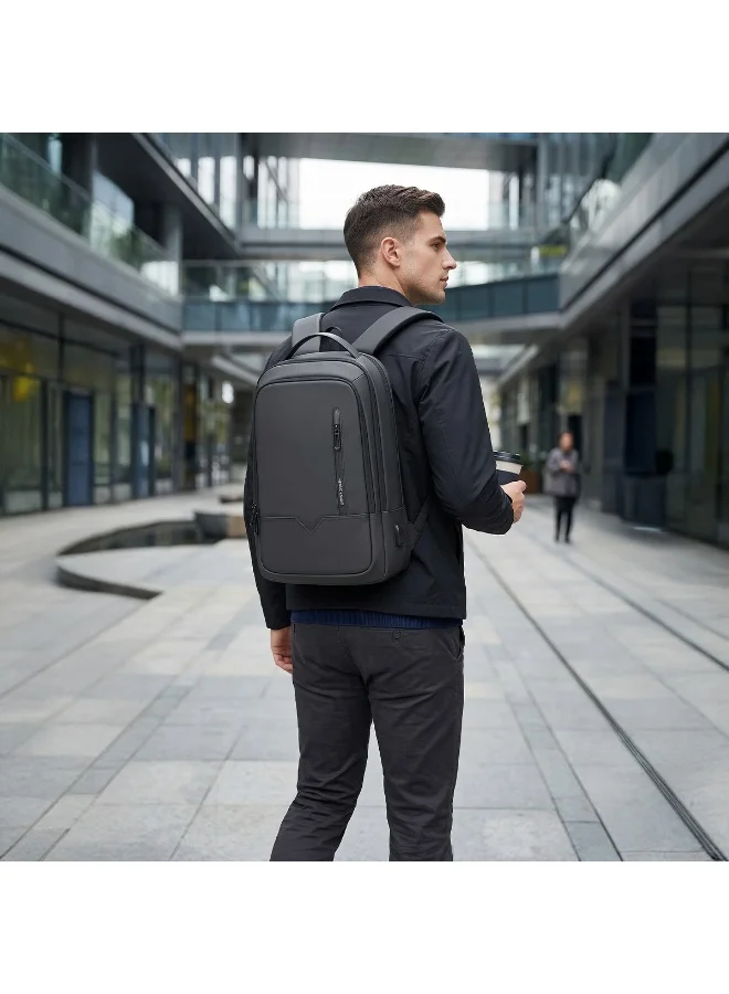 Mobcos Mobcos Back Pack Black 8228 Mobcos Back Pack Black 8228 Elite Laptop Backpack with USB Charging Port – Waterproof Anti-Theft Business Travel Backpack for Men & Women, Slim Oxford Material Bag Work & College  | Best Price UAE