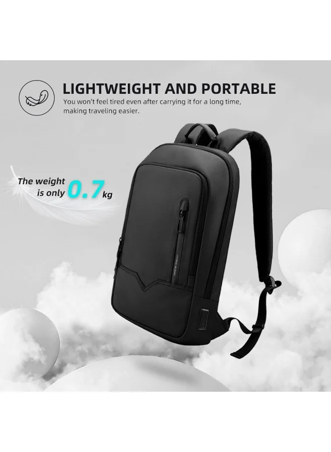 Mobcos Mobcos Back Pack Black 8228 Mobcos Back Pack Black 8228 Elite Laptop Backpack with USB Charging Port – Waterproof Anti-Theft Business Travel Backpack for Men & Women, Slim Oxford Material Bag Work & College  | Best Price UAE
