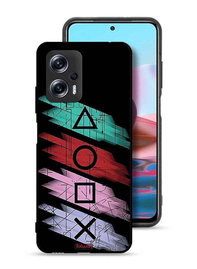 Tolwak Xiaomi Poco X4 GT Protective Case Cover Squid Game Icons - Image 1