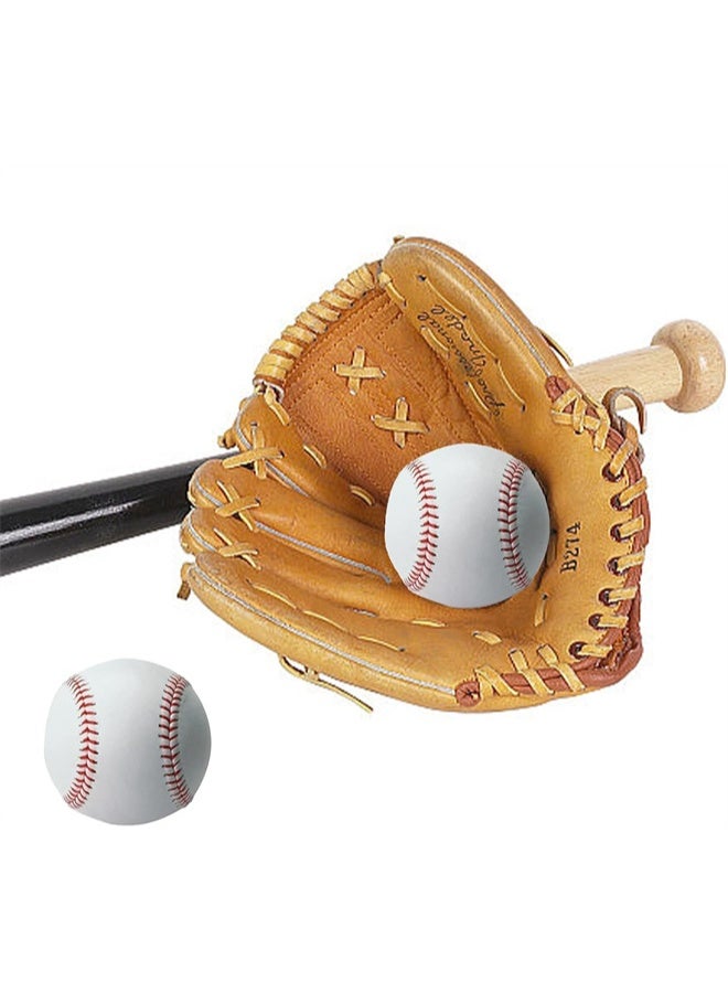 هومستر قياسي 9 بوصة البيسبول، واحد كرة البيسبول الناعمة، كرة جولات للممارسة، الألعاب، كرة تدريب البيسبول للرياضات في الهواء الطلق - Image 4