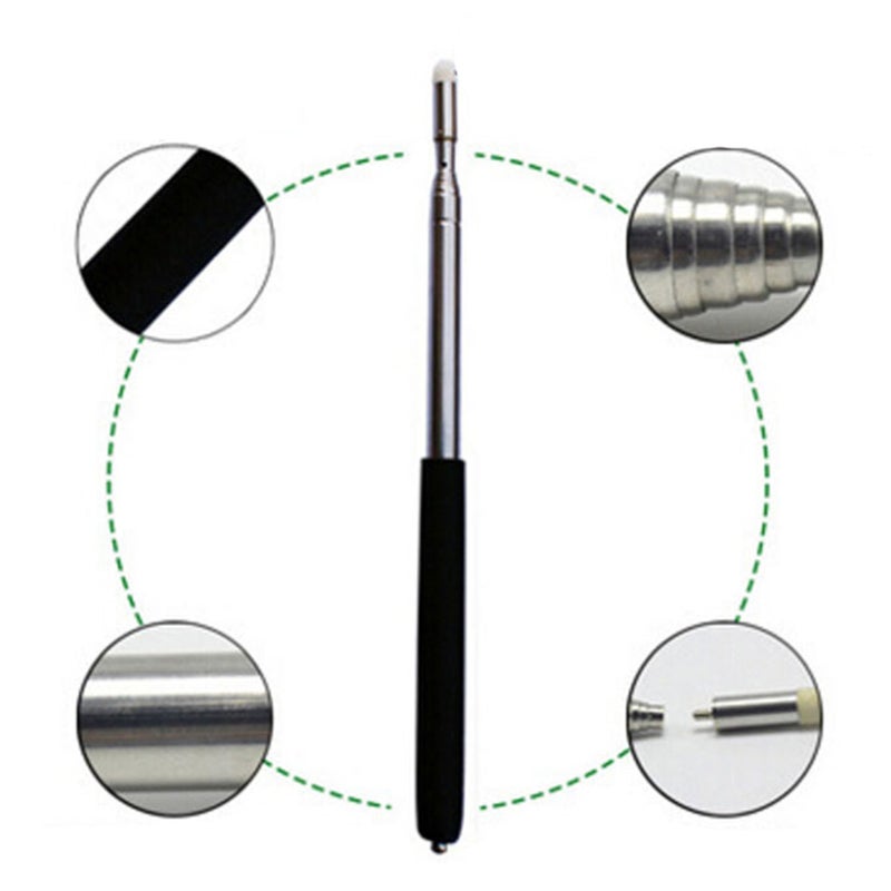 4 pcs Telescopic Teachers Pointers Teaching Pointers Hand Pointers Extendable Telescopic Retractable Pointer Handheld Presenter Classroom Whiteboard Pointers - Image 2