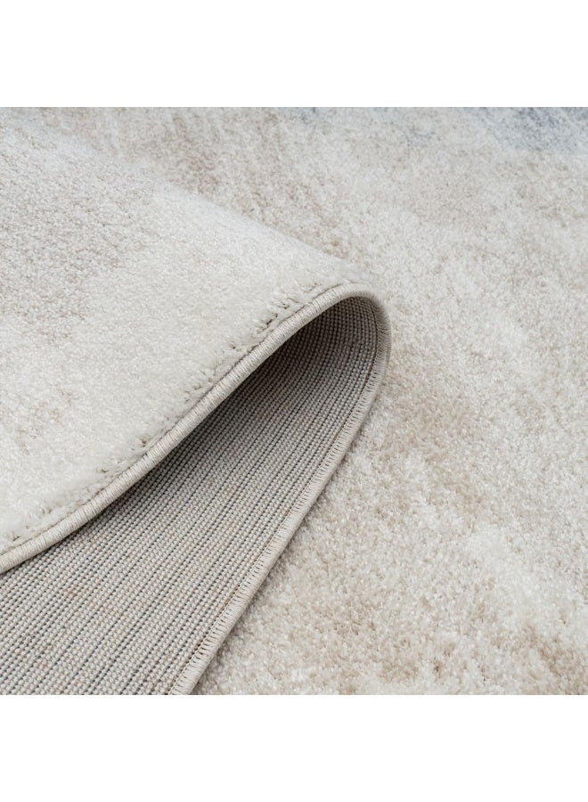 DANUBE HOME Sahara Modern Abstracts Rug | Washable Modern Rugs Style | Polypropylene + Polyester Area Rug Floor Covering | Indoor Carpet For Living Room Dining Bedroom 240X340cm - Image 5