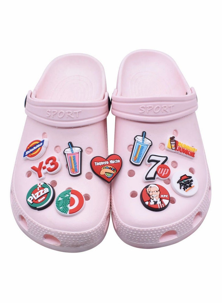 SYOSI Shoe Decoration Charms 63 Pcs Jibbitz Crocs Accessories for Shoe Buckle Party Favors ​Mini Charm - Image 5