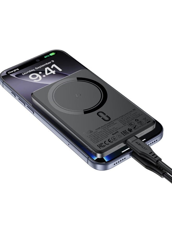 AceFast Magnetic Fast Wireless Charge Power Bank M8 PD18W 5000mAh - Image 4