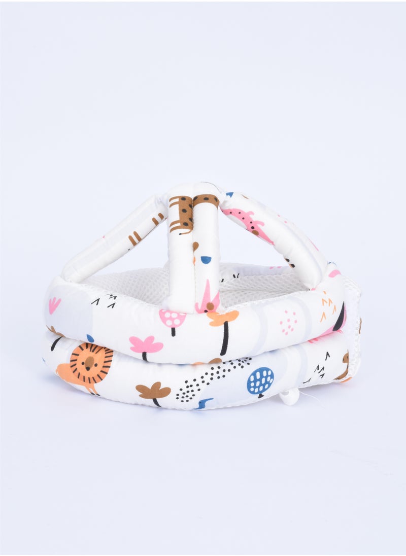 FUN MOMENT Baby Safety Helmet For Head Protection, White  - Image 1
