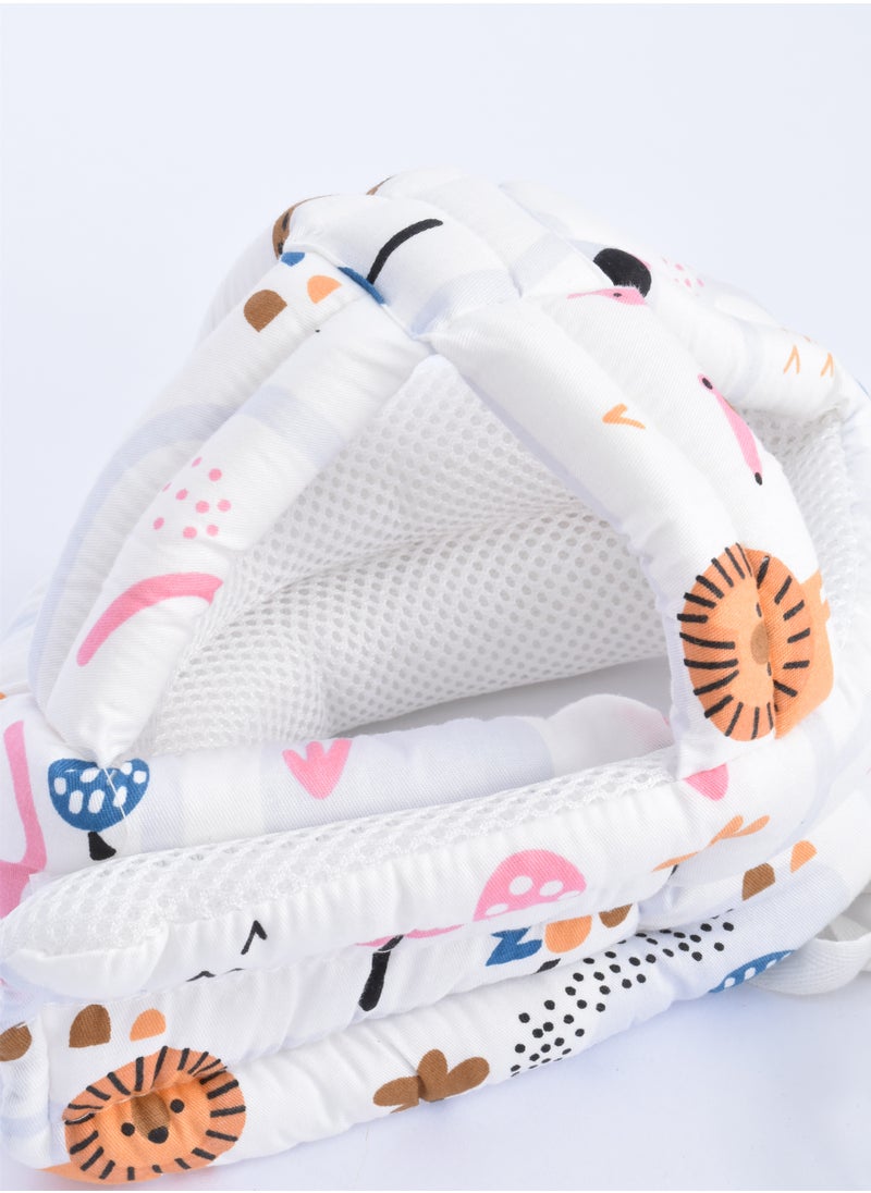 FUN MOMENT Baby Safety Helmet For Head Protection, White  - Image 2