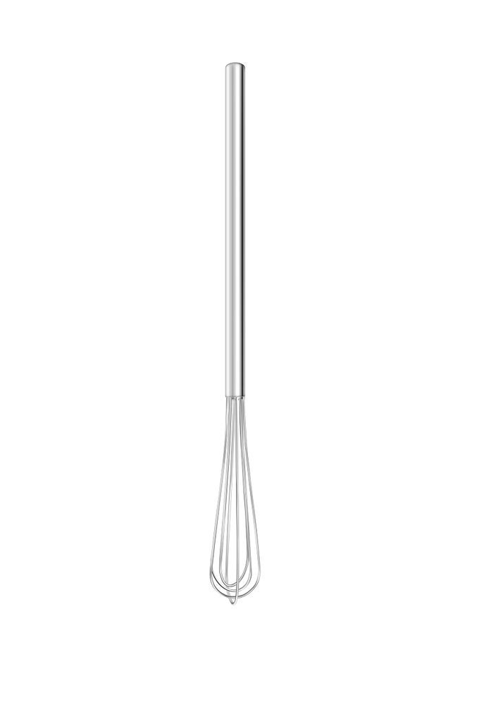 MINI WHISK SMALL WHISK STAINLESS STEEL SKINNY WHISK EGG BEATER WIRE WHISK FOR BLENDING WHISKING BEATING OR STIRRING102 INCH