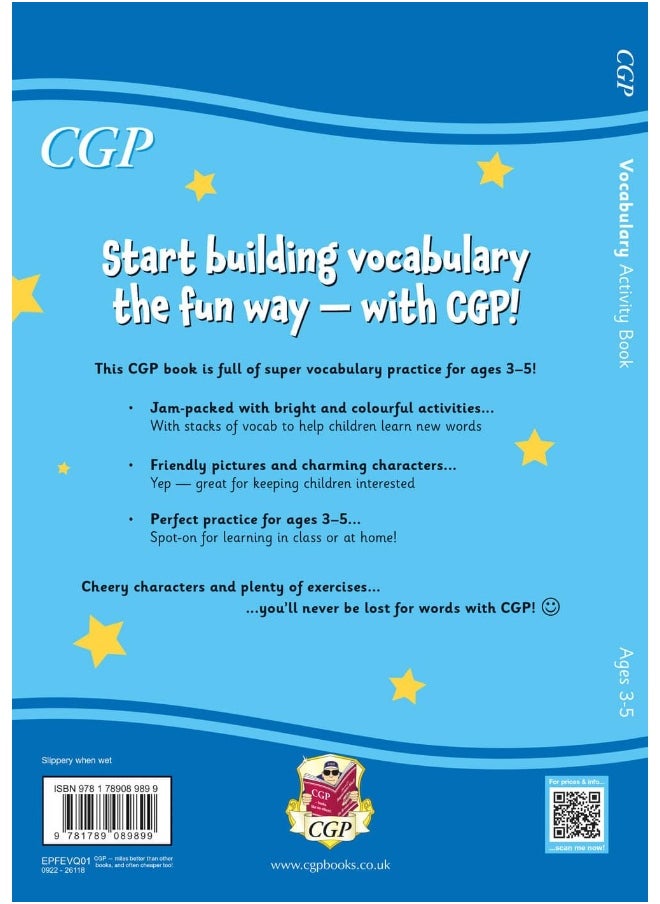 Vocabulary Activity Book for Ages 3-5  - Image 2