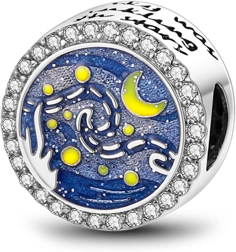 MULA 925 Sterling Silver Dangle Charms Beads Pendants Fit for Pandora Bracelets Charm DIY Jewelry for Women - Image 1