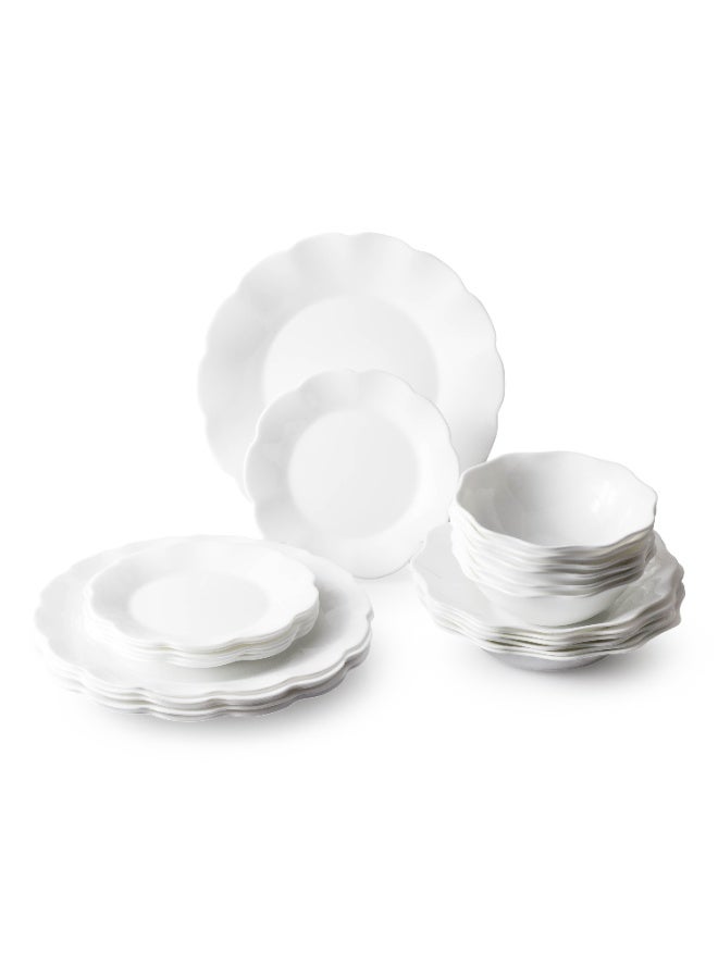 دانيا أناقة تدوم… طقم أركوبال 24 قطعة يكفي 6 أشخاص – متانة وأناقة في كل وجبة - Image 2