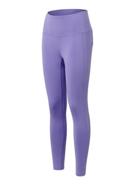 Tchibo Women Sportswear Fit 7/8 Training Tights, Purple  - Image 2