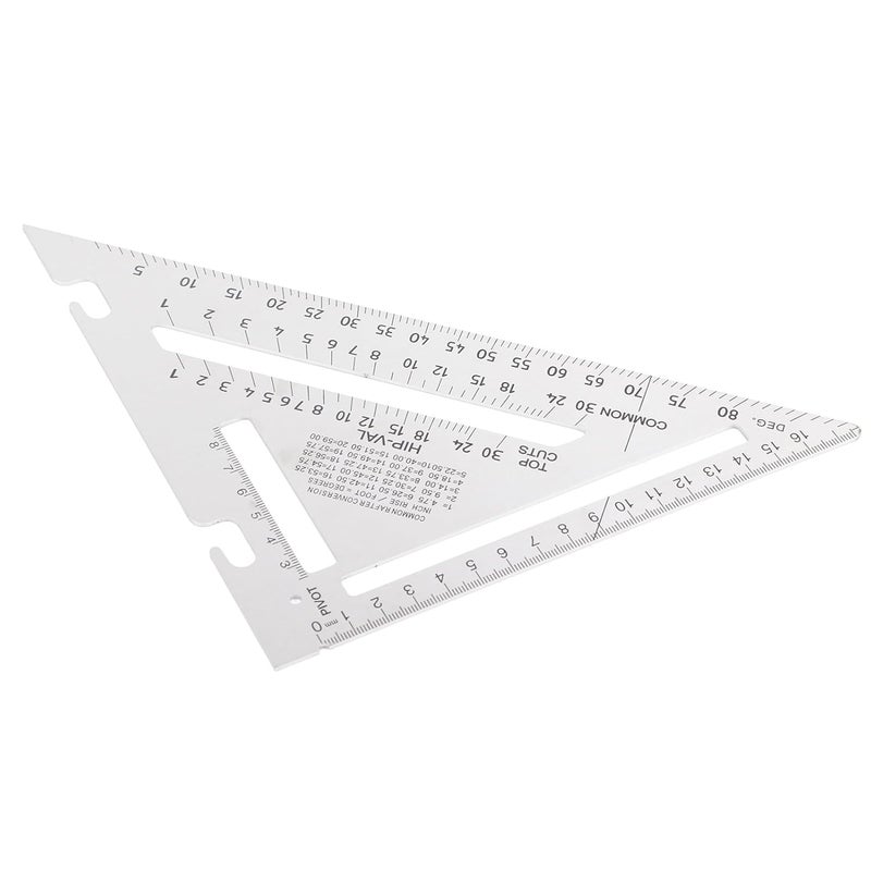 Carpenter Square 7 Inch Detachable Base Carbon Steel with Magnets for Woodworking Framing - Image 3