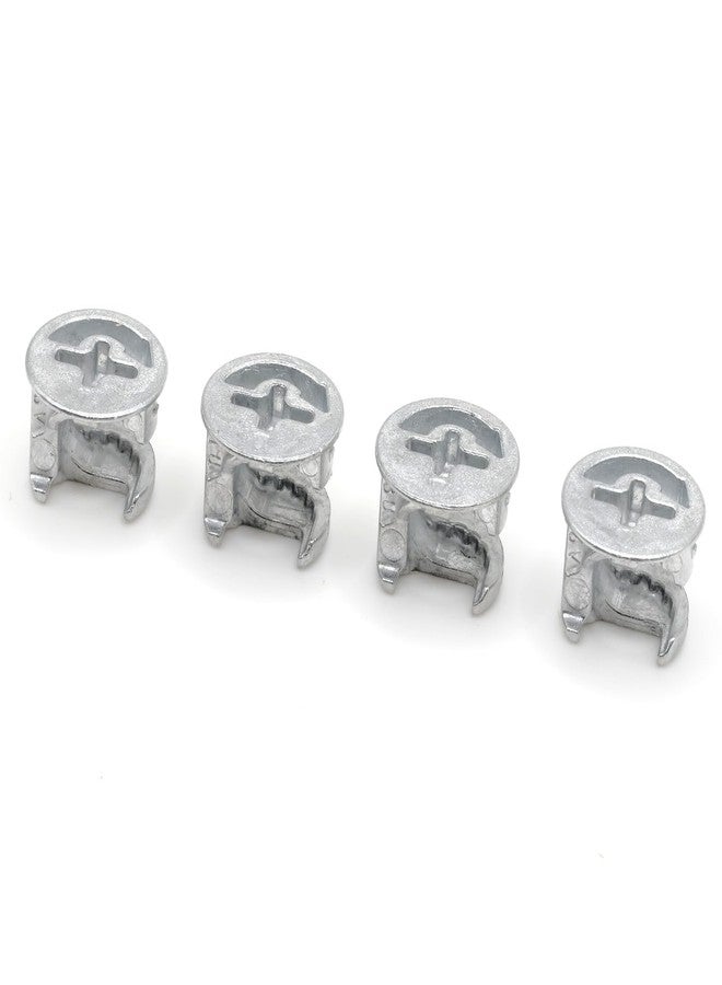 ReplacementScrews Eccentric Cam Locks Compatible with IKEA 103114 (Kullen, Alex, MICKE) Case with Flange - 12mm x 10mm - Zinc Alloy (Pack of 4) - Image 1